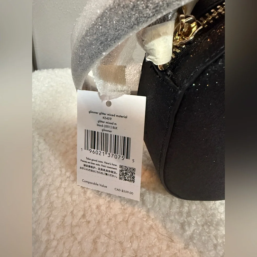 NWT Kate Spade New York glimmer oval camera bag - Picture 9 of 14